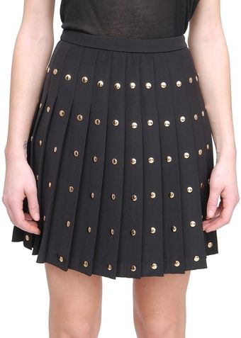 Jo No Fui Pleated Skirts with Studs - Lyst