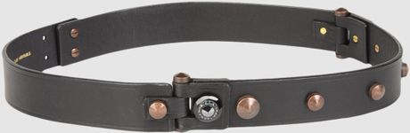 Lanvin Belts in Black - Lyst