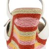 Michael Antonio Gemma Wedge Sandal in Multicolor (white) - Lyst
