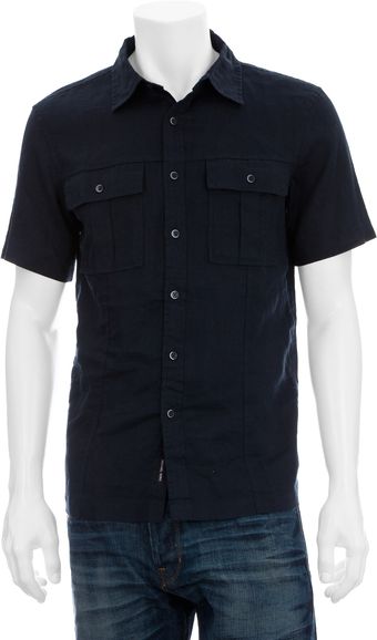  Short Sleeve Linen Shirt 