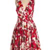 Modcloth Glamour Power To You Dress in Flower Box in Brown (coffee) - Lyst