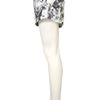 Topshop Poppy Print Frill Pocket Shorts in Gray (multi) - Lyst