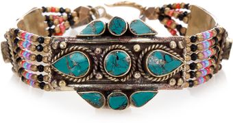 Vanessa Mooney Large Moon Shield Bracelet - Lyst