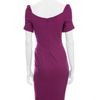Zac Posen Bondage Dress in Purple (magenta) - Lyst