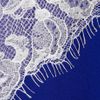 Carven Silkcady and Lace Mini Skirt in Blue - Lyst