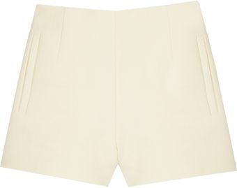 Carven Cottonblend Crepe Shorts - Lyst