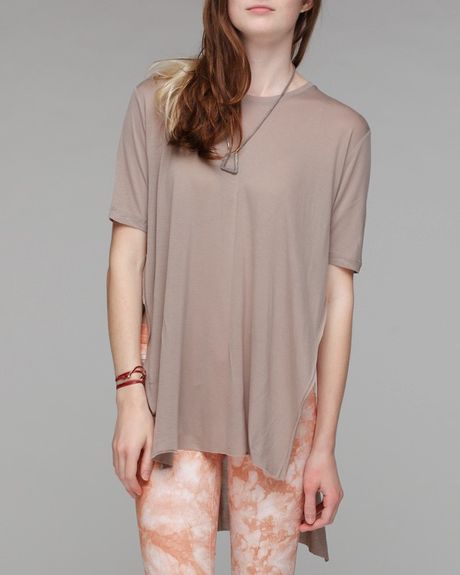 Cheap Monday Slice Top in Purple - Lyst