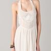 Free People Embellished Sundress in White (ivory) - Lyst