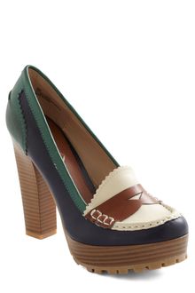 ModCloth Penny From The Block Heel - Lyst