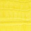 Nancy Gonzalez Crocodile Clutch in Yellow - Lyst