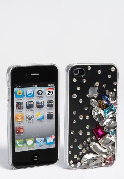 Natasha Couture Iphone 4 4s Case in Multicolor (clear/ multi bright crystal) - Lyst