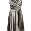 Oscar De La Renta Oscar De La Renta Dress in Gray (beige) - Lyst