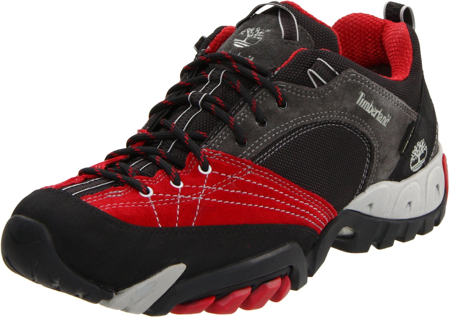 Timberland Pathrock Low Gtx Hiking Boot in Gray for Men (grey/red) Lyst