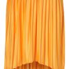 Topshop Tangerine Dip Back Skirt in Orange (tangerine) - Lyst