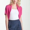 Vince Camuto Open Stitch Shrug in Pink (bianca pink) - Lyst