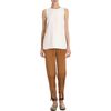 3.1 Phillip Lim Ankle Zip Pant in Brown (sienna) - Lyst
