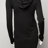 Rick Owens Hooded Beach Sweater in Black - Lyst