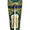 D&g Green Foulard Print Pants in Green - Lyst