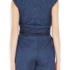 A.p.c. Washed Denim Playsuit in Blue (denim) - Lyst