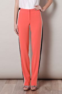 Balenciaga Fluid Crepe Stripe Trousers - Lyst