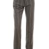 Balenciaga Striped Silk Blend Trousers in Multicolor - Lyst