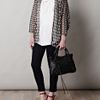 Beyond Vintage Printed Silk Cape in Black - Lyst