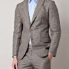 Bottega Veneta Fleck Print Suit in Blue for Men (black) - Lyst
