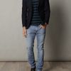 Burberry Prorsum Striped Tshirt in Blue for Men (teal) - Lyst