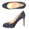 Christian Louboutin New Simple 100mm Suede Pumps in Blue (navy) - Lyst