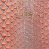 Christian Louboutin Roxane Studded Python Shoulder Bag in Red - Lyst