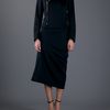 Comme Des Garçons Twisted Skirt in Black - Lyst