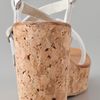 K. Jacques Diapason Cork Slide Sandals in White - Lyst