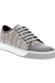 Lanvin Leather Trainer - Lyst