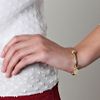 Mulberry Clover Charm Cuff in Green (clover) - Lyst