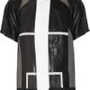 Rick Owens Paneled Leather Jacket in Black - Lyst