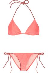 Tm By Tara Matthews Bliss Braid Trimmed Triangle Bikini
