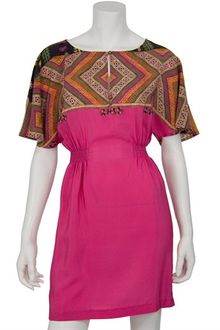 Twelfth Street by Cynthia Vincent Thai Print Flutter Mini Dress - Lyst