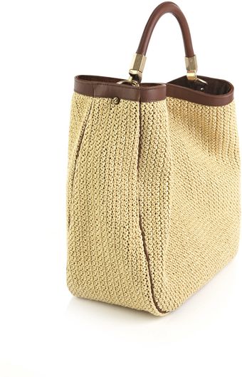  Roady Straw And Leather Bag 