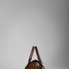 Burberry Medium Bridle Leather Bowling Bag in Brown (dark tan) - Lyst