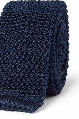 Charvet Slim Knitted Silk Tie