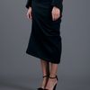 Comme Des Garçons Twisted Skirt in Black - Lyst