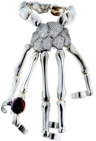  Special Order Skeleton Hand Bracelet 