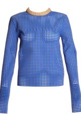 J.W. Anderson J W Anderson Womens Caged Neoprene Top