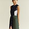 J.w. Anderson  Contrast Vest Dress in Blue (navy) - Lyst