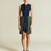 J.w. Anderson  Contrast Vest Dress in Blue (navy) - Lyst