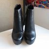 Kimberly Ovitz Wedge Ankle Boots in Black - Lyst
