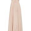 Marchesa Offtheshoulder Embellished Silkchiffon Gown in Pink (blush) - Lyst