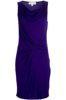 Michael Kors Draped Dress - Lyst