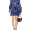 Patrizia Pepe Mini Dress in Blue (irridescent blue) - Lyst