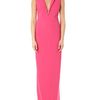 Patrizia Pepe Long Dress in Pink (virtual pink) - Lyst